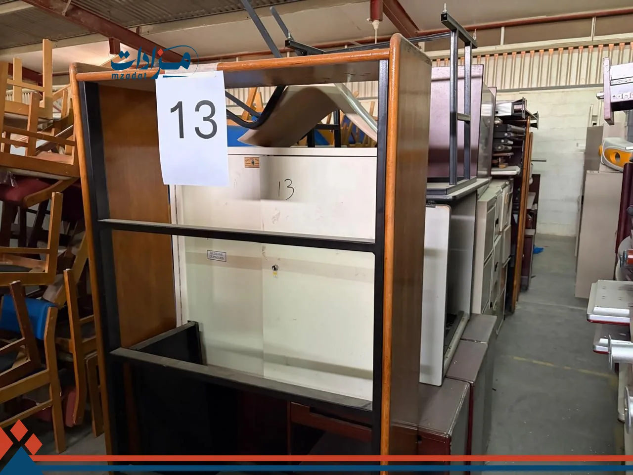 13. Filling cabinet(7)+  Book shelf(3) + Office table (11)+ Credenza  (1) + Computer table(2)+ Mini Locker(1)