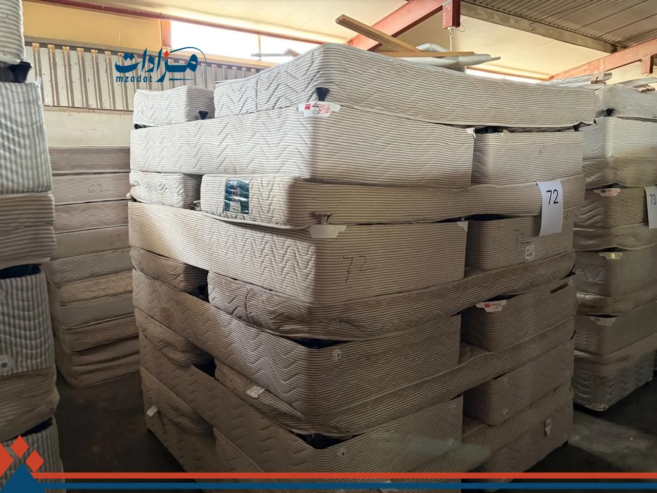 72. Single bed base(10) + single mattress(10)+single head board(10)