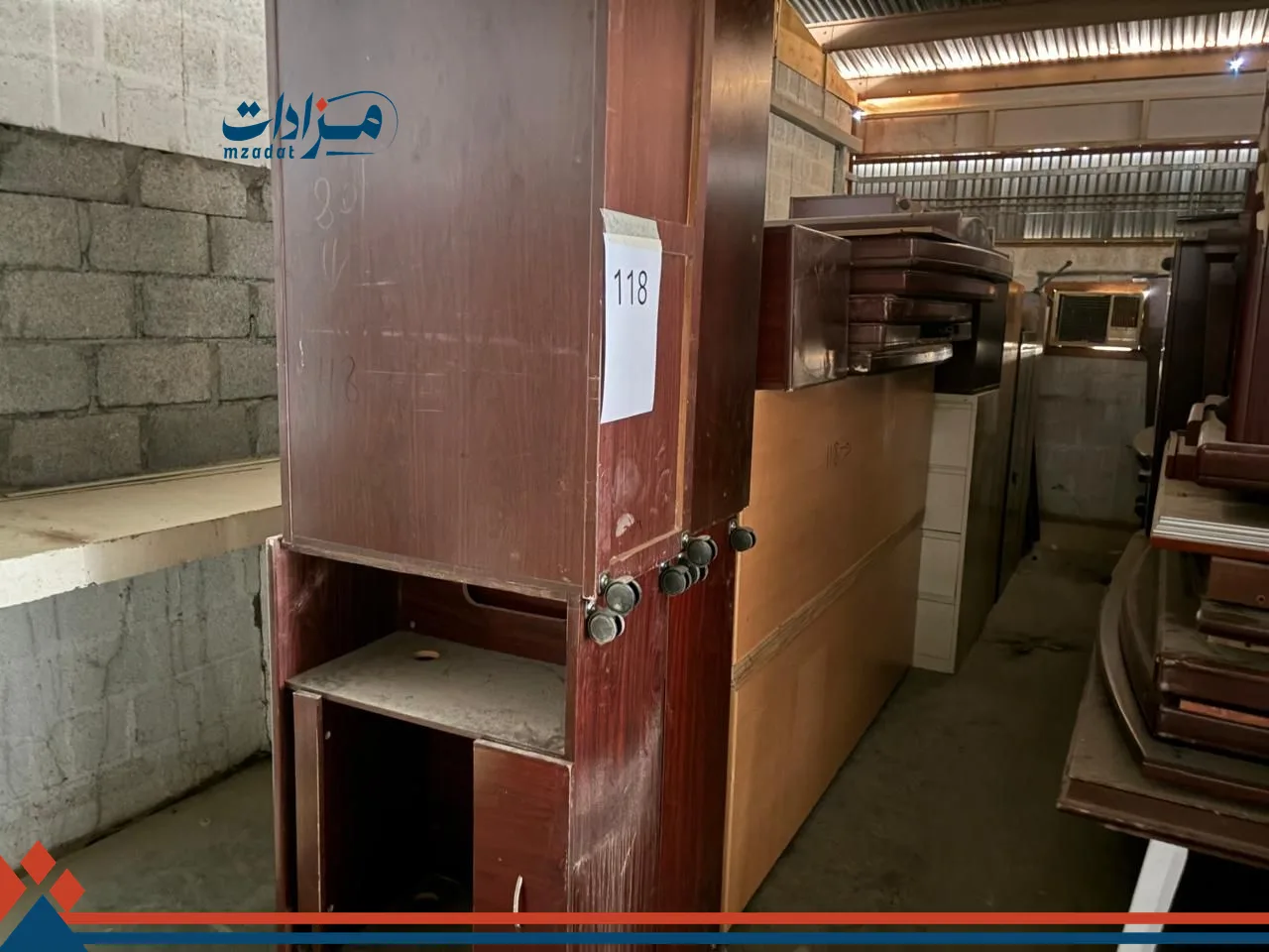 118. Office cupboard- big(6)+Filling cabinet(3) + Book shelf(4) +Computer lab table(2)+Office table(5)