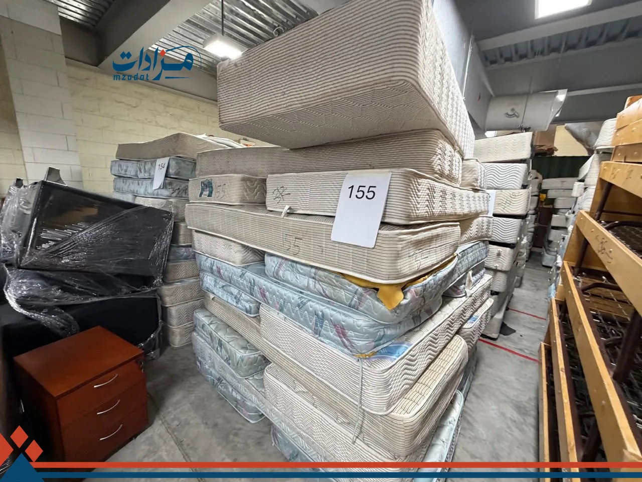 155. Single mattress