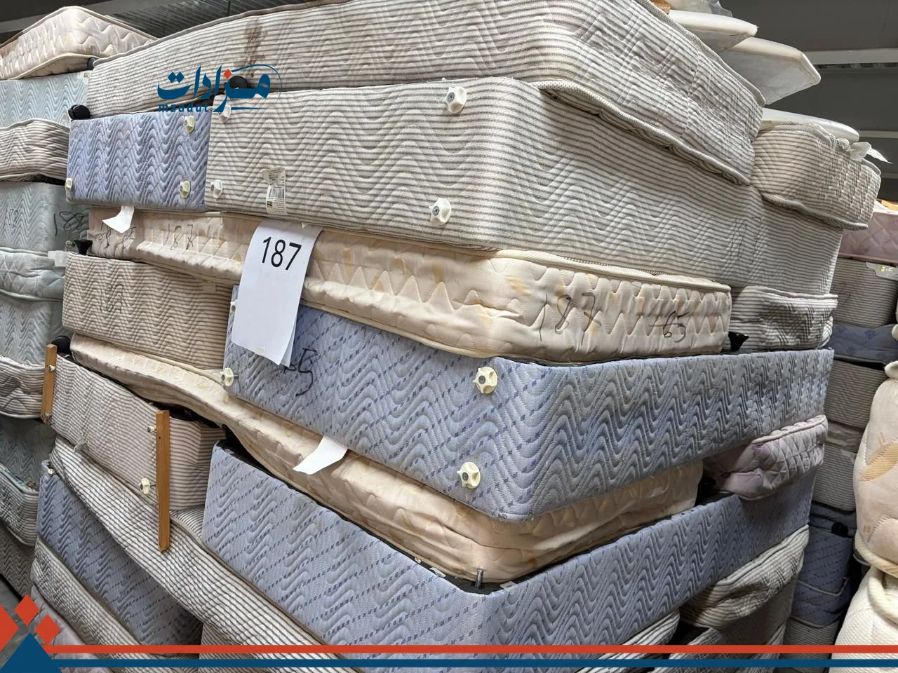 187. Single bed base(10) + single mattress(10)+single head board(10)