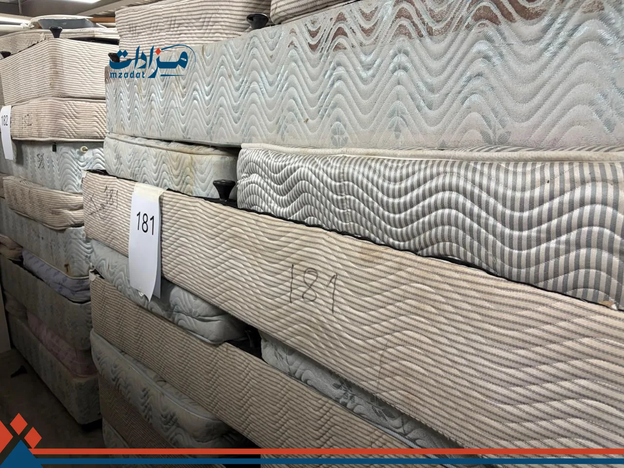 181. Single bed base(10) + single mattress(10)+single head board(10)