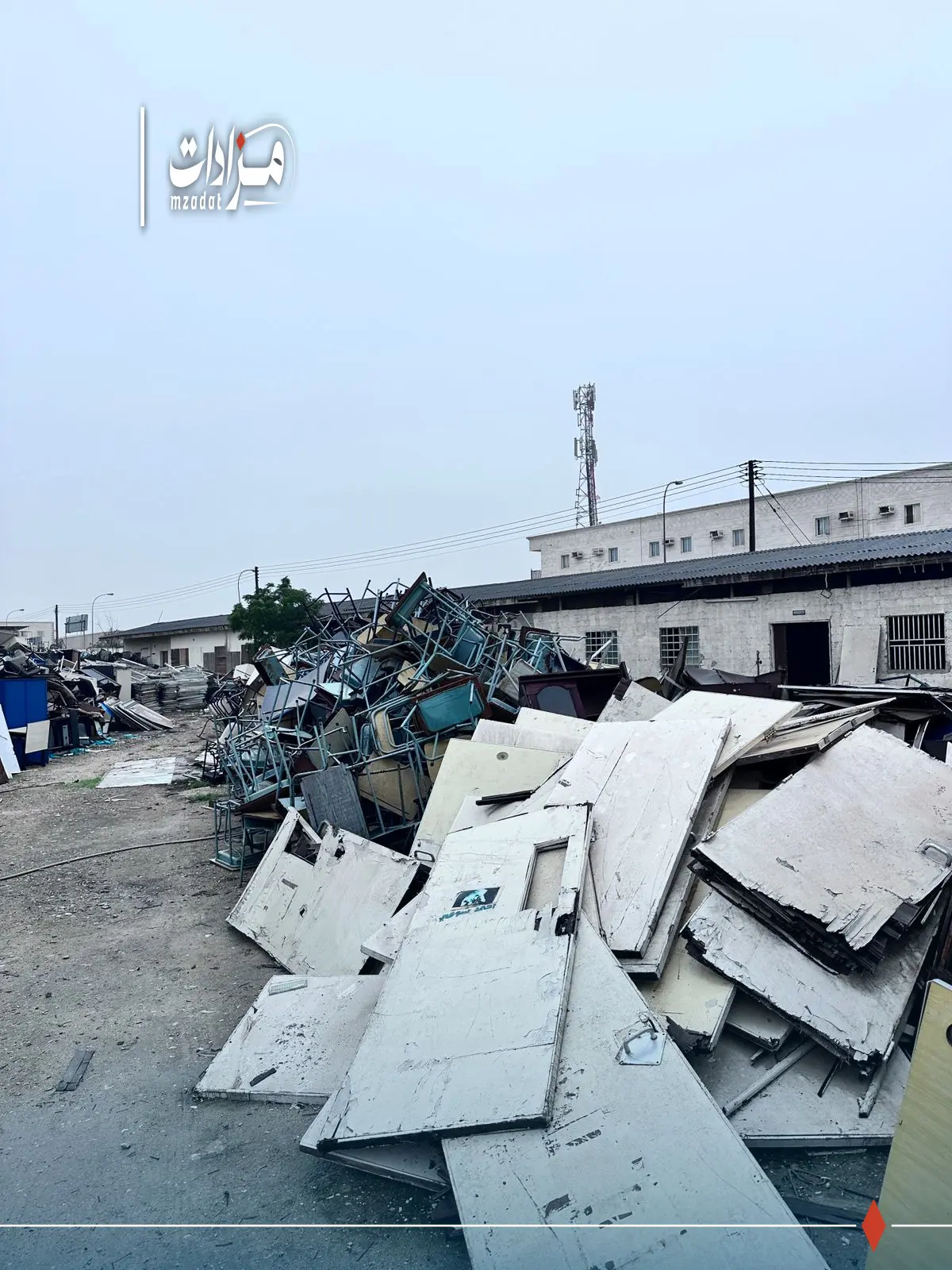 Maintenance department yard. - 5