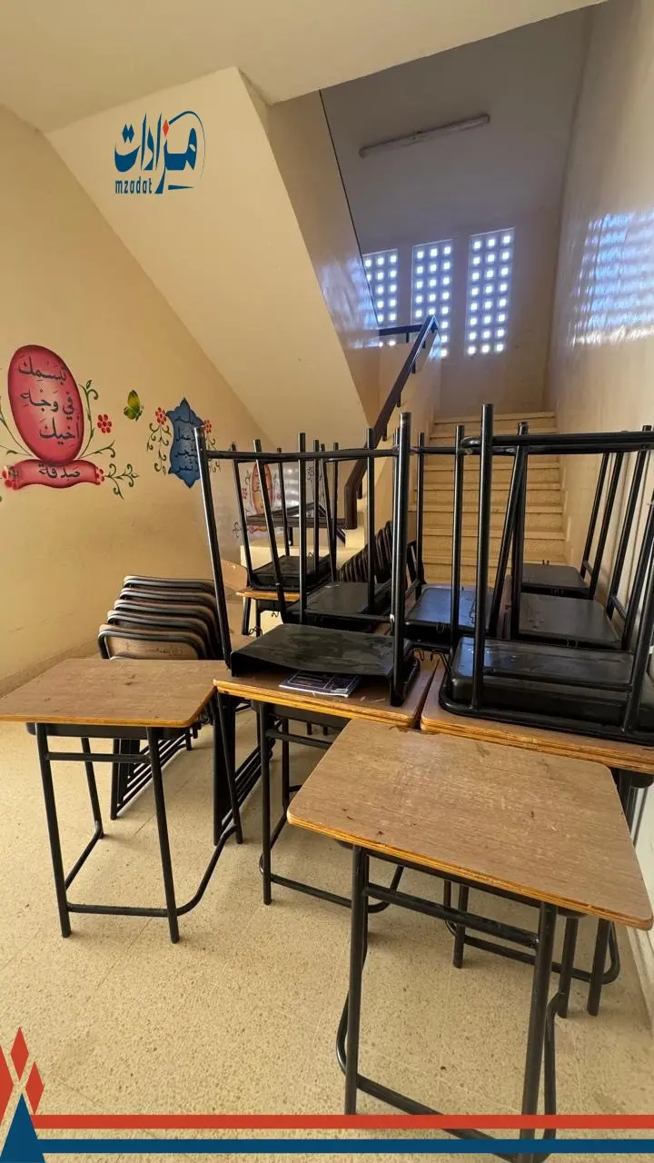 1-Student desks (five schools). - 2