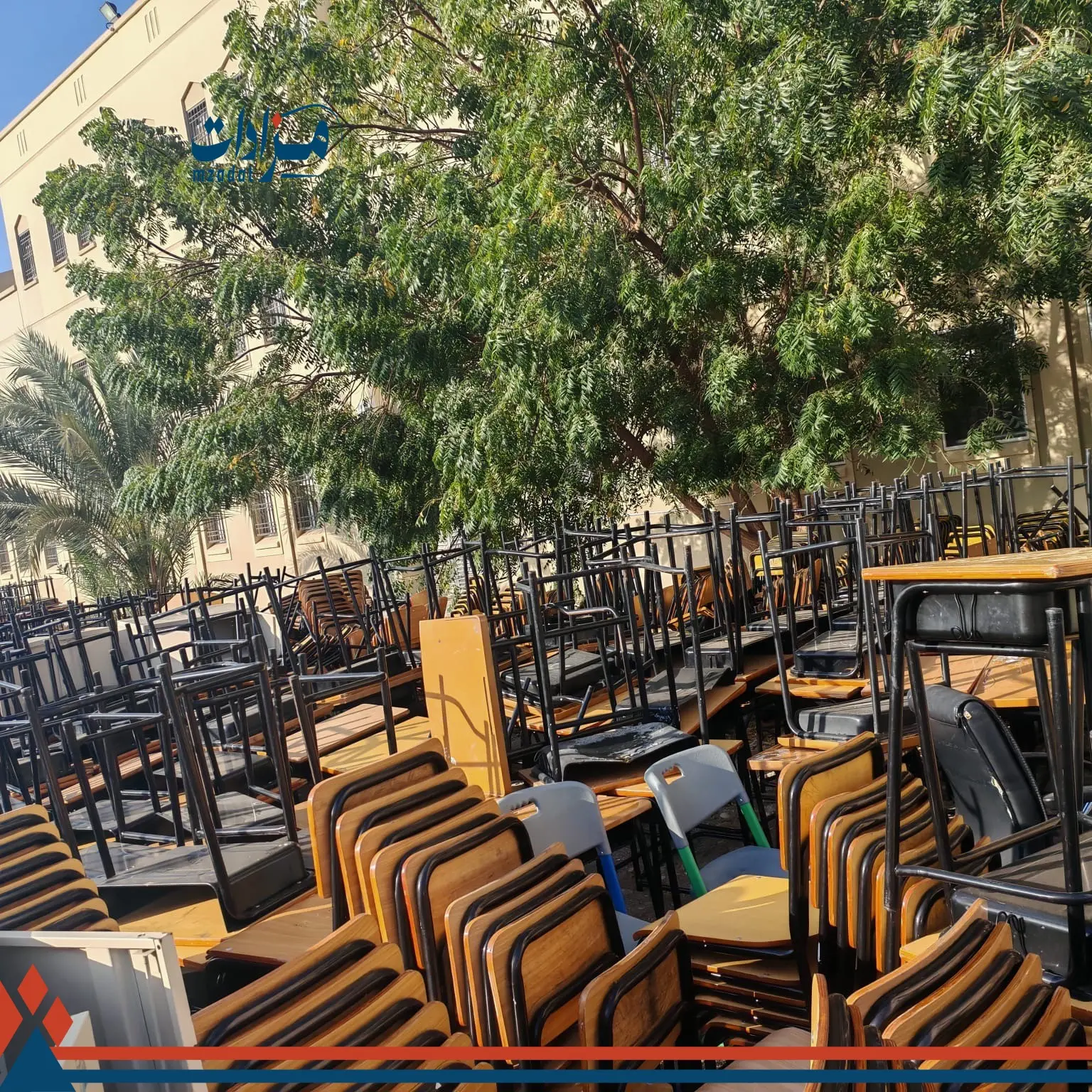 1-Student desks (five schools). - 6
