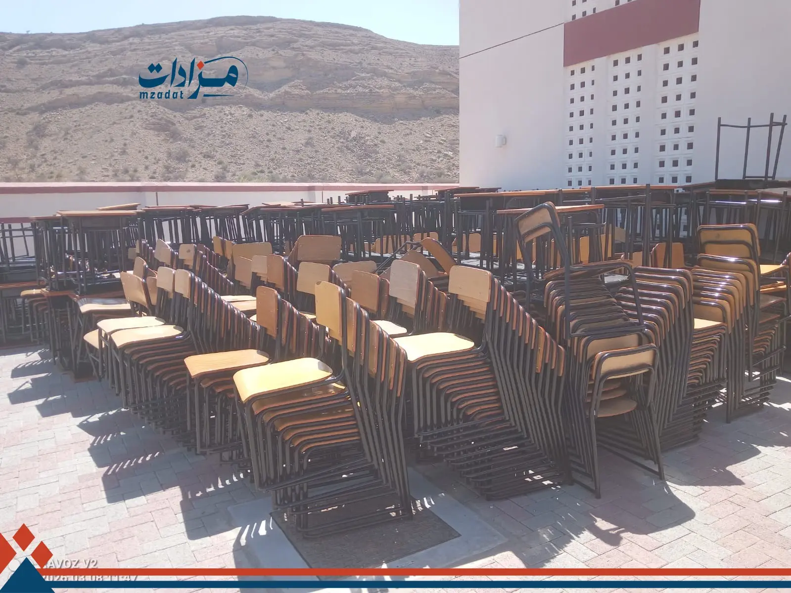 2-Student desks (five  schools). - 15